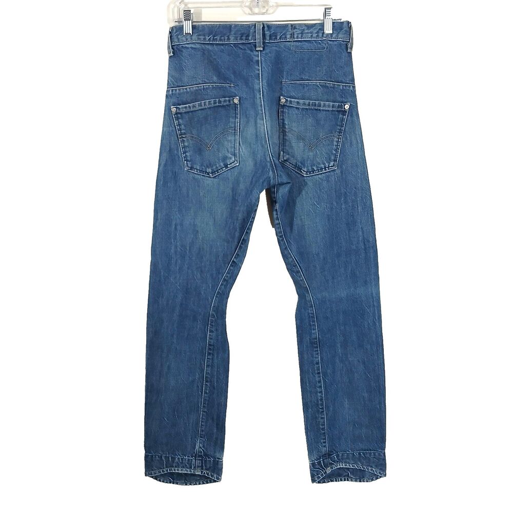Vintage Levis Engineered Twisted Jeans Buckle Back Tag 28x32 - Picture 3 of 8